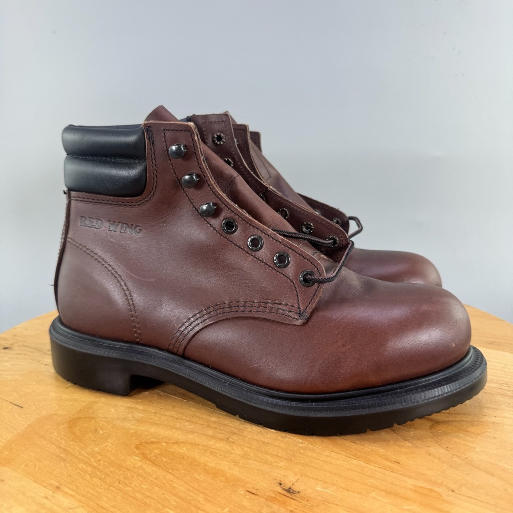 Red Wing SuperSole X 6-inch Waterproof Steel Toe Mens Size 7.5 Boots 2245 NEW